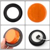2.5" Inch Round Led Trailer Marker Lights, 8 Amber +