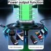 Bike Light USB-C Rechargeable, Super Bright 6-LED Headlight, IPX6 Waterproof,