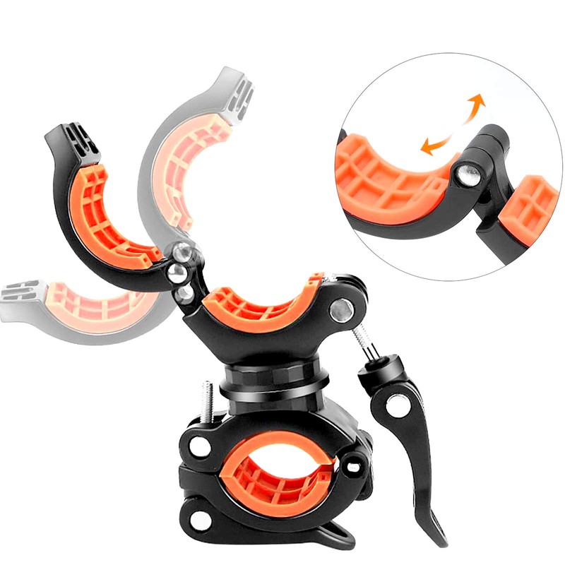 Pack of 2 Universal Bicycle Mount 360° Rotatable Universal Bicycle