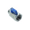 CDQBWKJGFJ 1 Piece 3/4" Mini Ball Valve, 304 Stainless Steel