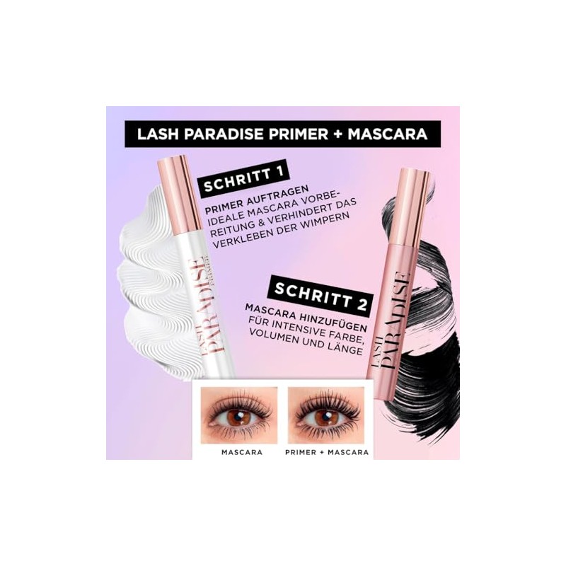 L'Oréal Paris Mascara Twin Pack, Black Mascara for Length and