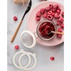 HIC Kitchen Replacement Gasket Seals, European-Grade Silicone, Fits Regular Mouth