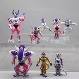 Jextech Set 8 Pcs Figuras Freezer Transformaciones Dragón Ball Z 12c