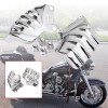 Unbranded Chrome Front Brake Caliper Insert Set Cover For Harley