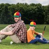 Propeller - Gorro desmontable con diseño de arco iris, gorro