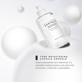 Madagascar Centella Tone Brightening Capsule Ampoule by Skin1004 for Women - 3.38 oz Toner