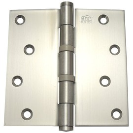 Best 110 Noiseless Hinge 2.5x102x102mm Hairline 0150-031