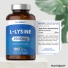 L-Lysine 2000mg | 180 Tablets | Cold Sore Treatment, Essential