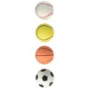 Boss Pet Rubber Sports Ball 4 Pack