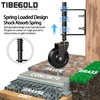 4" Spring Loaded Gate Caster, Heavy Duty Gate Wheel for