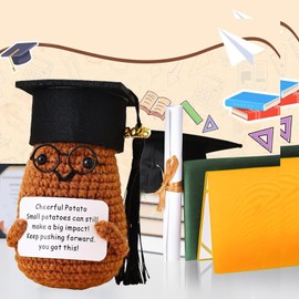 Graduation Gifts 2025,Funny Positive Words,Youth Birthday Gift,High School College University Graduation Gifts (Brown)