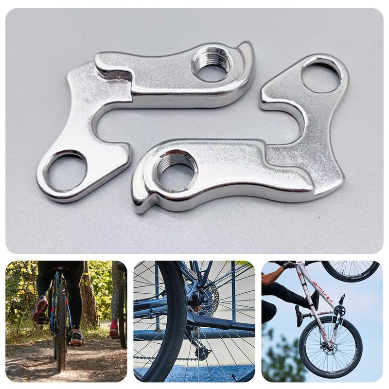 2PCS Bicycle Tail Hook Derailleur Hanger Bike Rear Derailleur Hanger