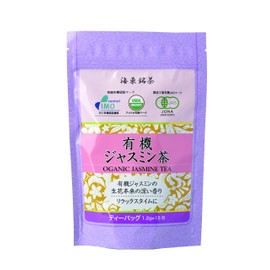 Kaedong Meisha Organic Jasmine Tea Bags 0.05 oz (1.2 g) x 15 Packets x 20 Bags