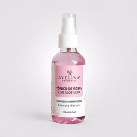 AVELINA COSMETICS - Avelash Kit, Serum alargador de pestañas y cejas 60ml, Tónico de rosas con aloe vera de 120ml, Máscara Volumen Intenso 13g, Máscara Alargado Extremo 13g, Separador de pestañas.