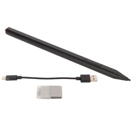 For Pro 3 Stylus 4096 Pressure BT Connection Shortcut Keys Aluminum Alloy Smart Pen for Pro 4 5 6 7 X 8 Book 1 2 3 Black