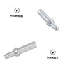 BESPORTBLE 40pcs Aluminum Arrow Nock Tails Durable Replacement Ends for