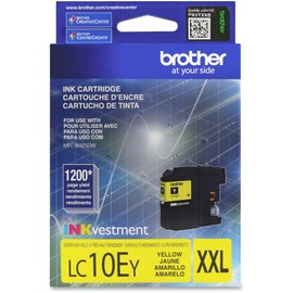Brother Brother Printer LC10EY Super High Yield Yellow Ink Cartridge