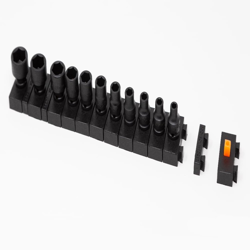 ToolBox Widget - Socket Organizers 1/4" | Includes 12 Modular
