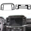 Korlot Carbon Fiber Central Control Panel Cover Tirm for Ford