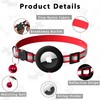 Seyezo Cat Collar with Air Tag Holder, Reflective Kitten Collar