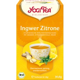 Yogi Tea Organic Ginger Lemon Tea (1 x 30.6 g)