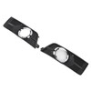 2pcs Front Fog Light Lamp Cover 25778388 Bezel Chrome Trim