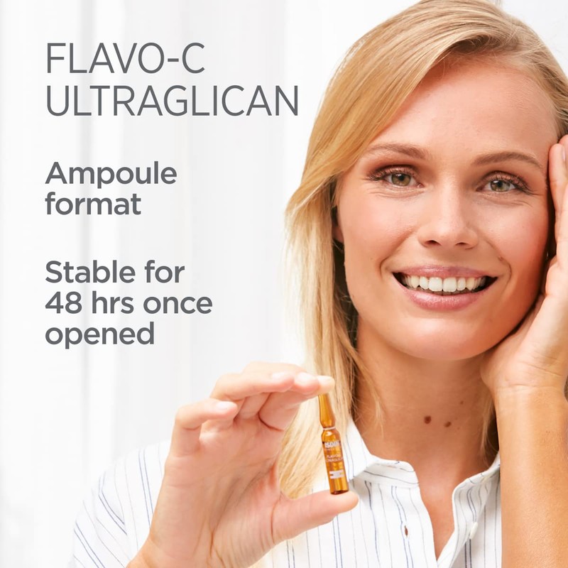 ISDIN Isdinceutics Flavo-C Ultraglican Antioxidant Day Serum (30 ampoules)