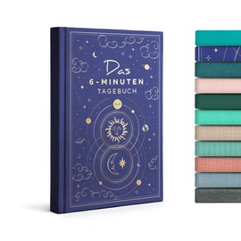 6-Minute Diary for Adults (The Original) - Gratitude Diary, Scientifically Founded Journal Book - Mindfulness Diary for More Resilience & Self-Love