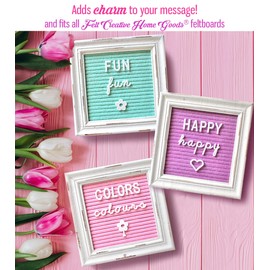 Extra Cursive Letter Set by Felt Creative Home Goods | Set of Script Alphabet Letters, Numbers, Punctuation Over 375 Pieces Extra Bold Plus Cursive Months Days - Board NOT Included