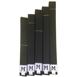 Good Deal Moa Taekwondo Belt Black Belt Dobok Belt Martial Arts Belt 5cm Belt No. 2 / 굿딜 모아 태권도띠 검은띠 도복띠 무술띠 5cm 2번띠