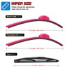 CJPPPZIW Windshield Wipers-16 Inch+16 Inch+12 Inch Replacement for 2018 2019