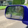 Ampper Rectangular Blind Spot Mirror, HD Glass Frameless Stick on