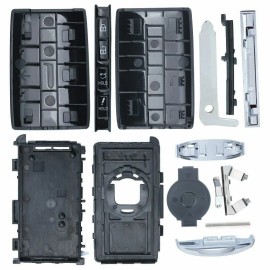 KeyMaster SKE11E-01 Replace Remote Key Shell Case Fob for Mazda 3 CX-30 2019-2021 3Butto