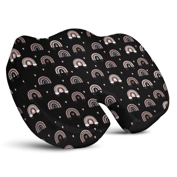 Boho Seat Cushion for Tailbone Pain Relief Office Computer Memory