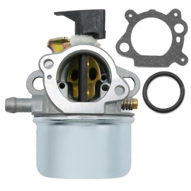 JUUDDENPARTS 498965 Carburettor Carb with Gasket, Replacement for BS Lawn Mower 498965 698056