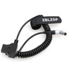 ZBLZGP D-Tap to Right Angle 4 Pin Male Coiled Cable