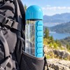 2 in 1 Water Bottle with 7 Day Pill Organizer