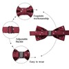 HISDERN Bow Ties for Boys Kids Bow Tie Pre Tied