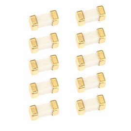 Bestol 10Pcs 1808/240/6125 Fast Acting SMD SMT 1A/2A/3A4A/5A 125V/250V/220V Surface Mount Fuse (125V 1808-6.3A)