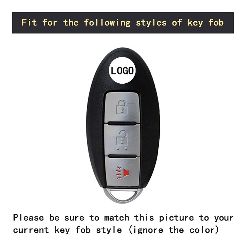 TANGSEN Smart Key Fob Case Cover Compatible with Infiniti EX35