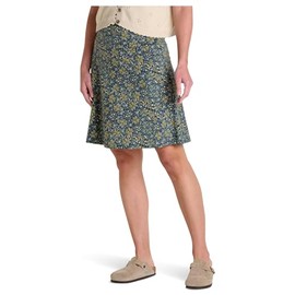 Toad&Co, Womens, Chaka Skirt, True Navy Retro Print, Small