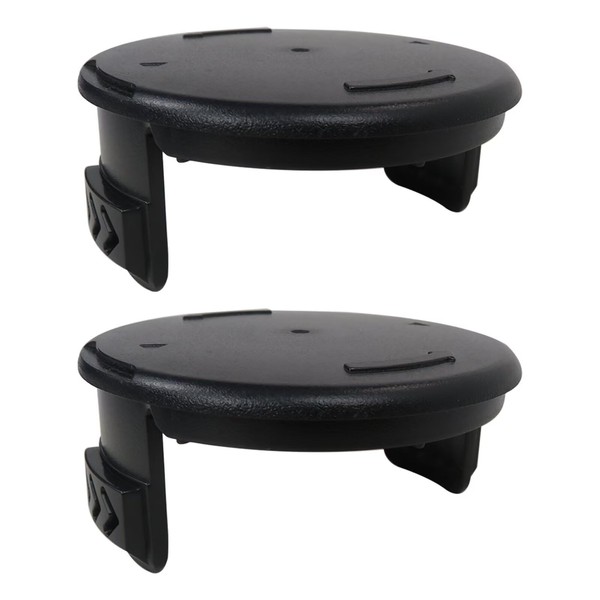 Vicue New Replacement for 2Pcs Black Weed Eater Spool Cap