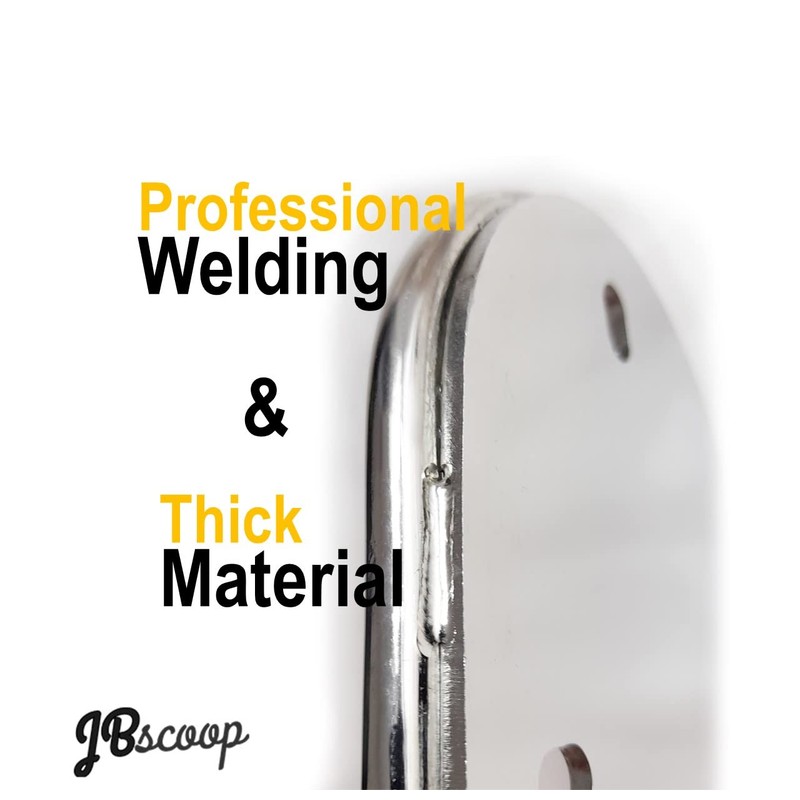 JBscoop Garden Hose Holder Stainless Steel Small Wall Mount Garden