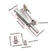 PINGPINGXIE Patio Door Lock，Sliding Patio Door Keyed with Door Latch