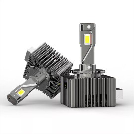 CHUSYYRAY For Ford Mustang 2013-2018 - D3S LED Headlight Bulbs Hi/Lo Beam + Fog Light 4X