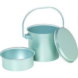TRUSCO ARCKS-143 Aluminum Container with Handle, Medium Plate, 5.6 x 4.9 inches (143 x 125 mm)