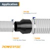 POWERTEC 70338 4-inch Hose to 2-1/2 inch Hose Cone Reducer