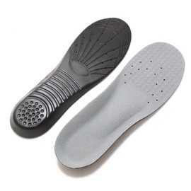 Shoe Insoles, Orthotic Insoles, Arch support insoles, Memory Foam Insoles Providing Excellent Shock Absorption and Cushioning for Feet Relief, Comfortable Insoles for Men And Women for Everyday Use. (Black, L)