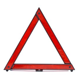 FORYNXHWIN Car Warning Triangle, Reflective Warning Triangle, Foldable Car Warning Tripod, Emergency Breakdown Triangle, Emergency Triangle, Warning Triangle, Red, for Accident & Breakdowns