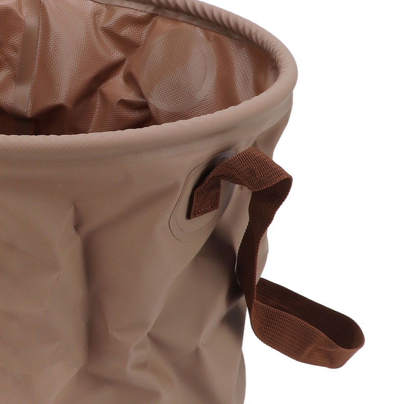 Collapsible Bucket Wear Resistant Space Saving Portable Folding Bucket for